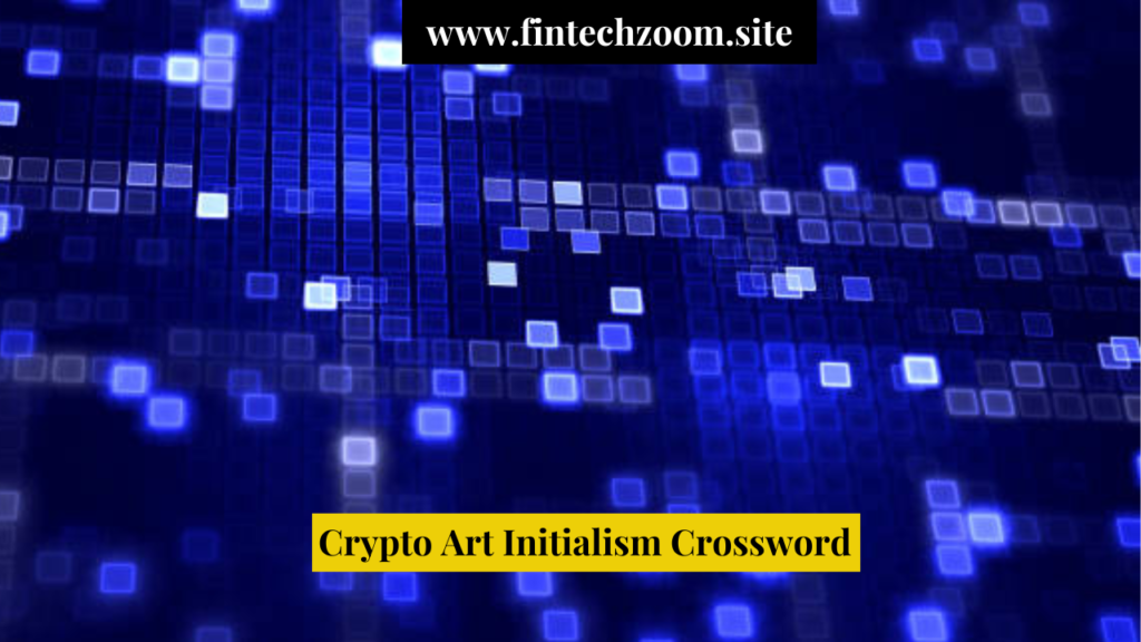 crypto art initialism crossword

